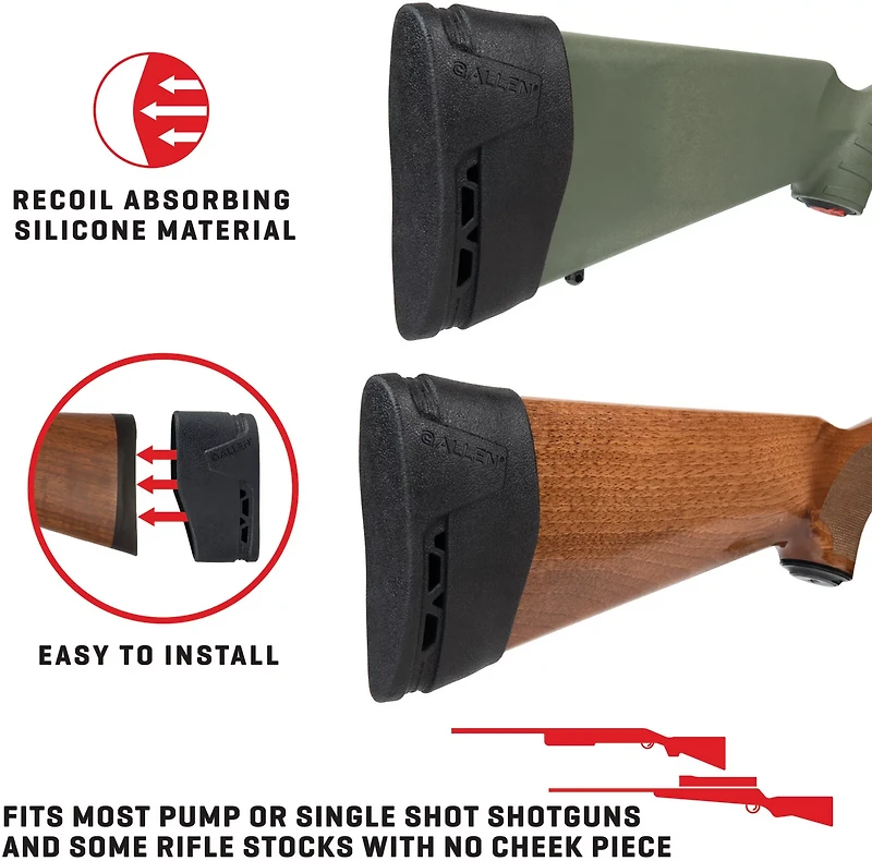 Allen Company Recoil Eraser II Slip-on Recoil Pad