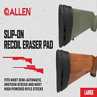 Allen Company Recoil Eraser II Large Slip-on Recoil Pad