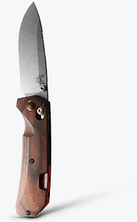 Benchmade Grizzly Creek Wood 3.49 in Folding Knife
