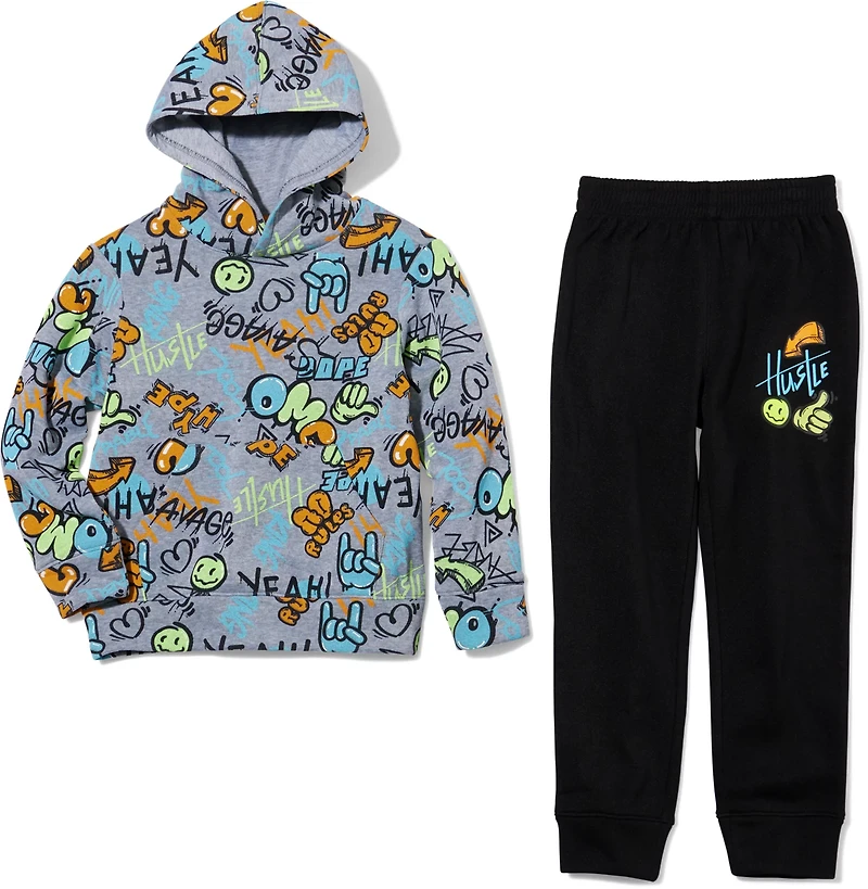 BCG Boys' (4-7) Hype AOP Fleece Set