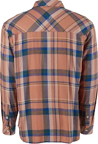 BURLEBO Men's Flannel Button Up Shirt