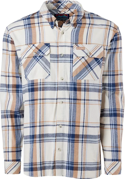 BURLEBO Men's Flannel Button Up Shirt