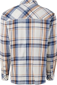 BURLEBO Men's Flannel Button Up Shirt