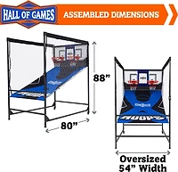 Hall of Games Indoor Steel Frame Arcade Basketball Game