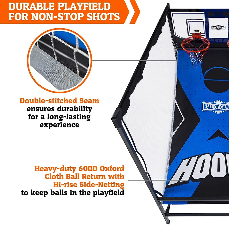 Hall of Games Indoor Steel Frame Arcade Basketball Game