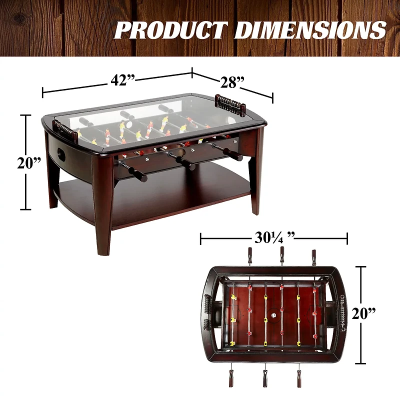 Barrington Urban 3.5 ft Foosball Coffee Table