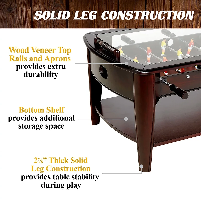 Barrington Urban 3.5 ft Foosball Coffee Table