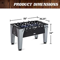 Barrington Billiards Irvine 58 in Foosball Table