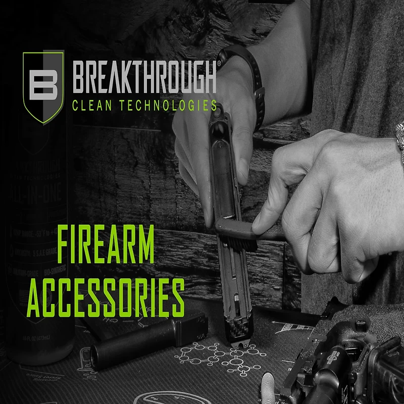 Breakthrough Clean Technologies Double-Ended 4-Piece Firearm Brush Set