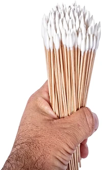 Breakthrough Clean Technologies 6 in Cotton Swabs 200-Pack