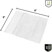 Breakthrough Clean Technologies 5 in x 6 in Multi-Purpose CLP Quick Wipes 12-Pack