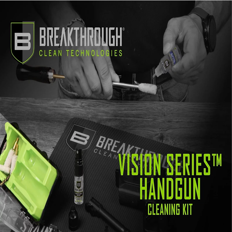 Breakthrough Clean Technologies Vision Series Universal Handgun Cleaning Kit