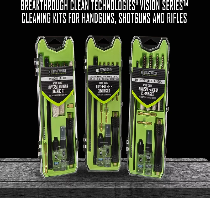 Breakthrough Clean Technologies Vision Series Universal Handgun Cleaning Kit
