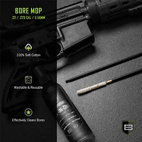 Breakthrough Clean Technologies .22, .223 Caliber and 5.56mm Bore Mop Cleaning Swabs