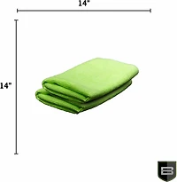 Breakthrough Clean Technologies 14 in Square Microfiber Cleaning Cloths 2-Pack
