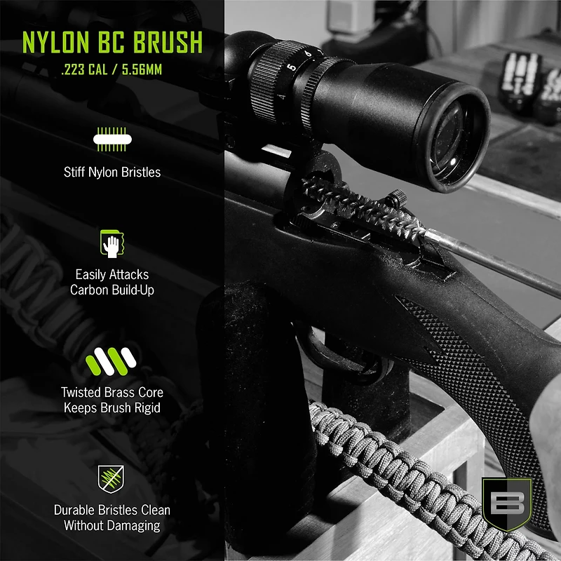 Breakthrough Clean Technologies .223 Caliber, 5.56mm and AR-15 Nylon Bolt Carrier Brush