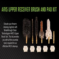 Breakthrough Clean Technologies AR-15 Upper Brush Set with Chamber Pads