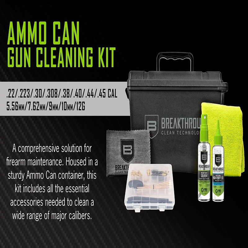 Breakthrough Clean Technologies Universal Ammo Can Cleaning Kit