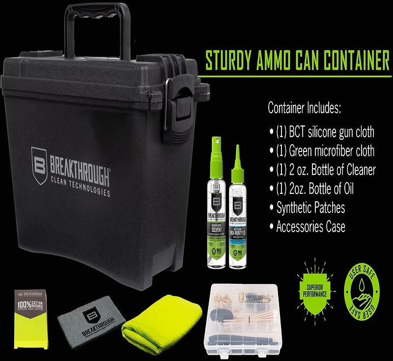 Breakthrough Clean Technologies Universal Ammo Can Cleaning Kit