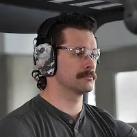 ULTRX Shield Passive Veil Tac Gray Camo Earmuffs
