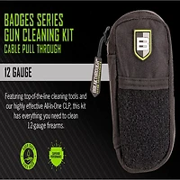Breakthrough Clean Technologies Badge Series Pull-Through Cleaning Kit with Molle Pouch