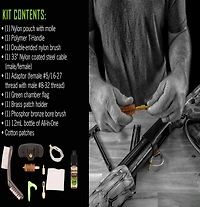 Breakthrough Clean Technologies Badge Series Pull-Through Cleaning Kit with Molle Pouch