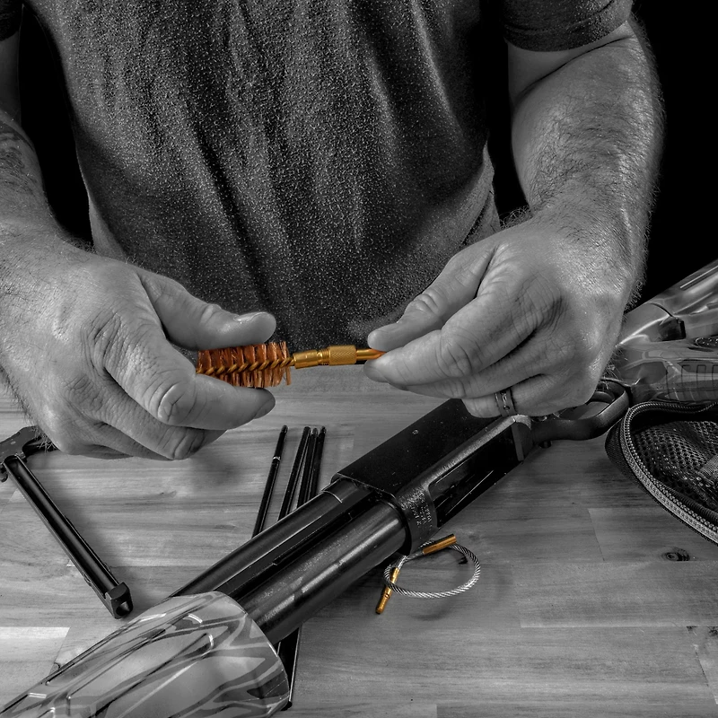 Breakthrough Clean Technologies Badge Series Pull-Through Cleaning Kit with Molle Pouch