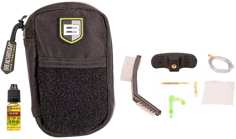 Breakthrough Clean Technologies Badge Series Pull-Through Cleaning Kit with Molle Pouch