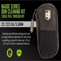 Breakthrough Clean Technologies Badge Series Pull-Through Cleaning Kit with Molle Pouch