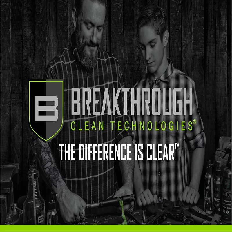 Breakthrough Clean Technologies Badge Series Pull-Through Cleaning Kit with Molle Pouch