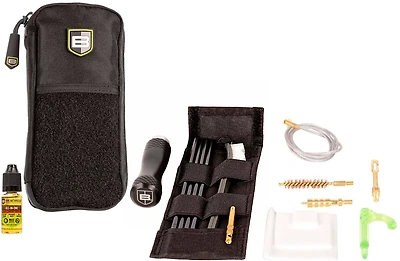 Breakthrough Clean Technologies Badge Series Rod and Pull-Through Cleaning Kit with Molle Pouch