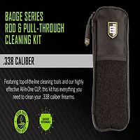 Breakthrough Clean Technologies Badge Series Rod and Pull-Through Cleaning Kit with Molle Pouch