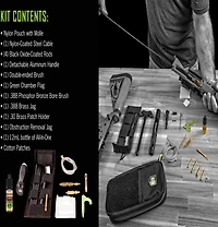 Breakthrough Clean Technologies Badge Series Rod and Pull-Through Cleaning Kit with Molle Pouch