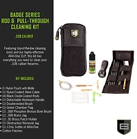 Breakthrough Clean Technologies Badge Series Rod and Pull-Through Cleaning Kit with Molle Pouch