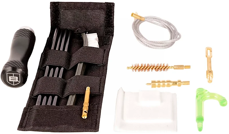 Breakthrough Clean Technologies Badge Series Rod and Pull-Through Cleaning Kit with Molle Pouch