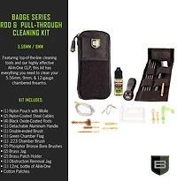 Breakthrough Clean Technologies Badge Series Rod and Pull-Through Cleaning Kit with Molle Pouch