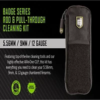 Breakthrough Clean Technologies Badge Series Rod and Pull-Through Cleaning Kit