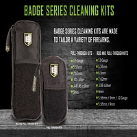 Breakthrough Clean Technologies Badge Series Rod and Pull-Through Cleaning Kit