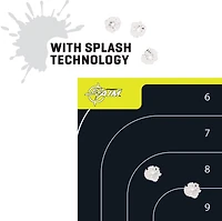 Allen Company EZ Aim Splash 12.5 in W x 18.25 in H Reactive Paper Shooting Targets 8-Pack