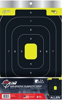 Allen Company EZ Aim Splash 12.5 in W x 18.25 in H Reactive Paper Shooting Targets 8-Pack