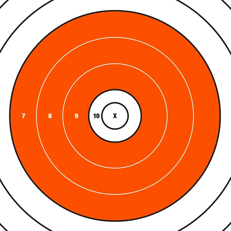 Allen Company EZ Aim 12 in Square Paper Shooting Targets 12-Pack