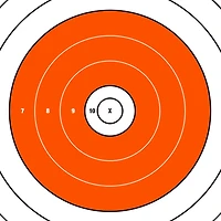 Allen Company EZ Aim 12 in Square Paper Shooting Targets 12-Pack