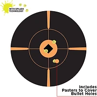 Allen Company EZ Aim 12 in W x 12 in H Adhesive Splash Reactive Paper Shooting Targets 5-Pack