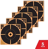 Allen Company EZ Aim 12 in W x 12 in H Adhesive Splash Reactive Paper Shooting Targets 5-Pack