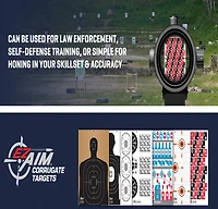 Allen Company EZ Aim Deck of Cards Shooting Target and Backer