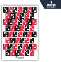 Allen Company EZ Aim Deck of Cards Shooting Target and Backer