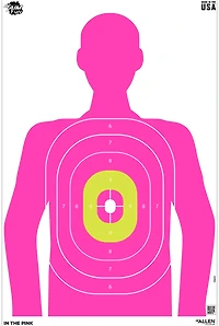 Allen Company EZ Aim Fun In The Pink Silhouette Paper Shooting Targets 3-Pack