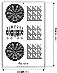 Allen Company EZ Aim Handgun Games Shooting Target and Backer