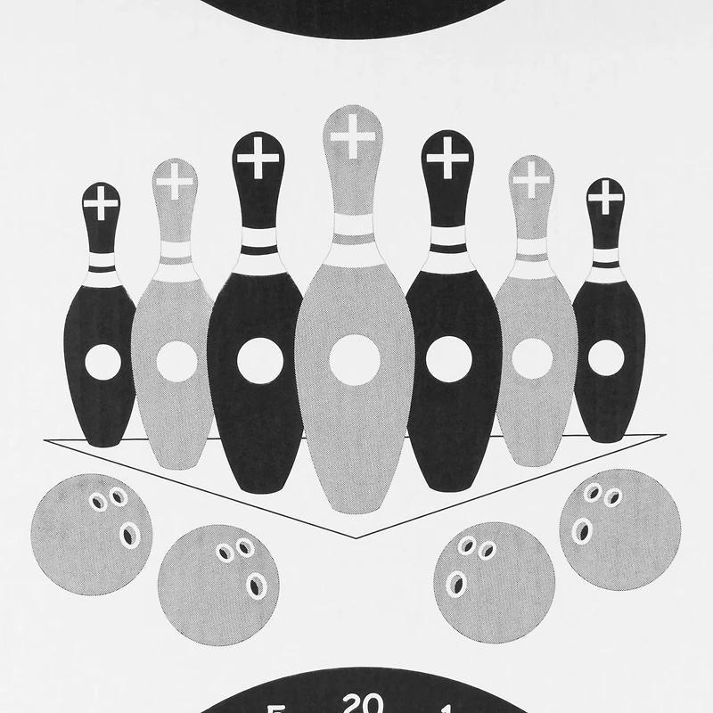 Allen Company EZ Aim Handgun Games Shooting Target and Backer