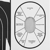 Allen Company EZ Aim Handgun Trainer Shooting Target and Backer